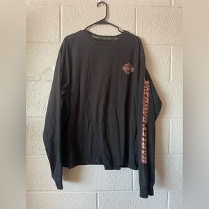Harley Davidson Vintage Black Long Sleeve Crewneck Size 2XL